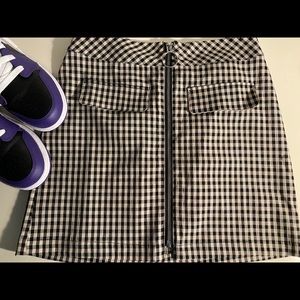 Urban outfitters checkered skirt